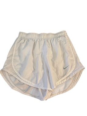 Nike White Women's Lightweight Athletic Shorts